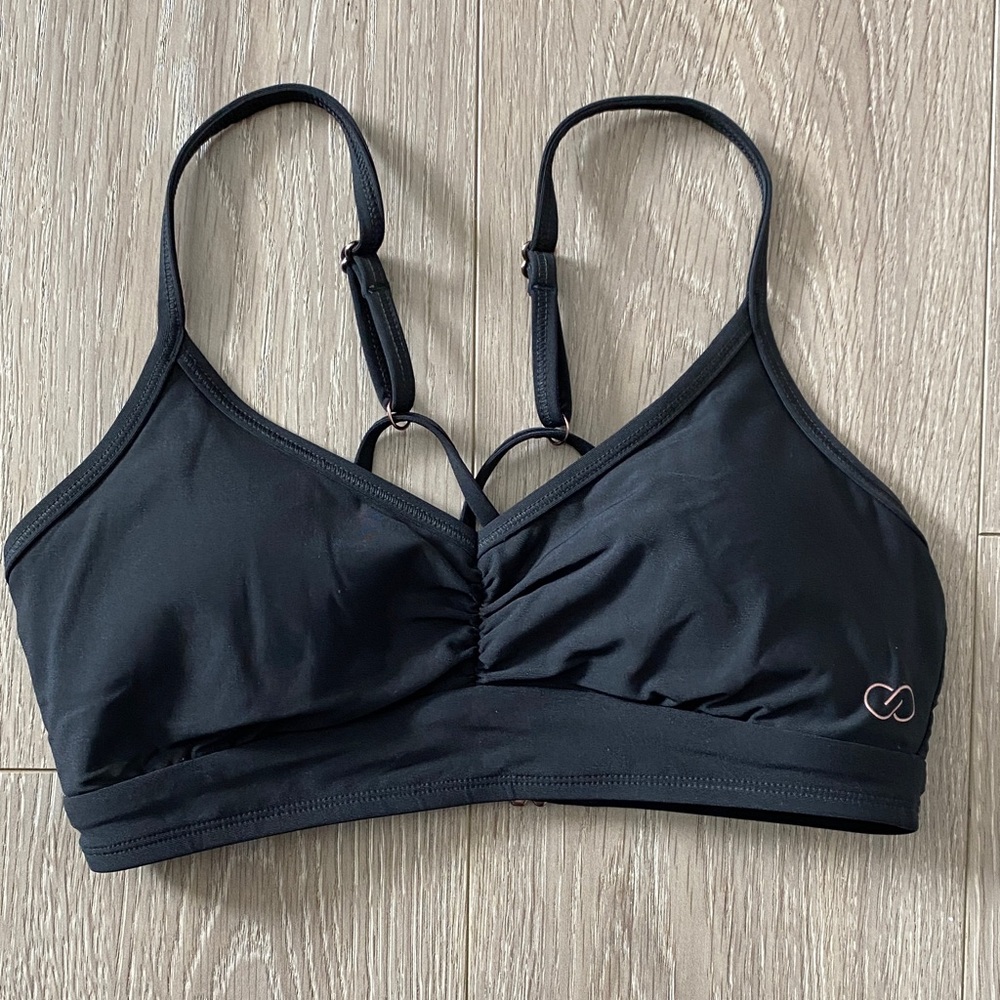 CALIA Black Bikini Top